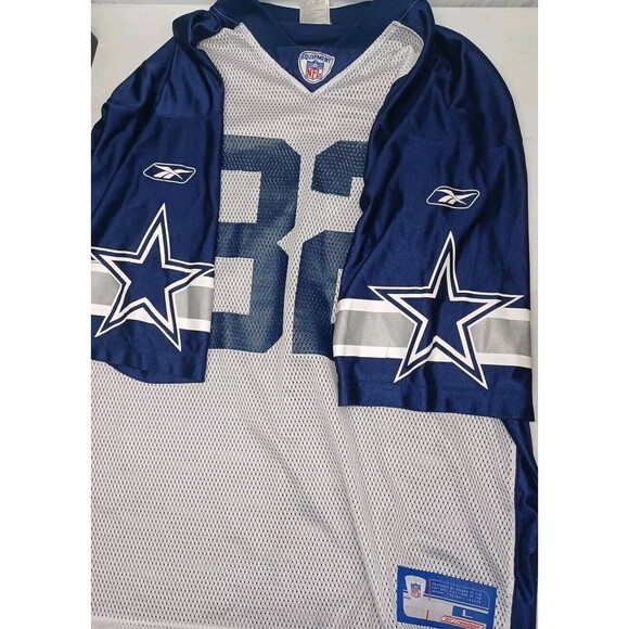Jason Witten NFL Equipment Blue Dallas Cowboys Jersey # 82 reebok Sz L - Picture 6 of 13